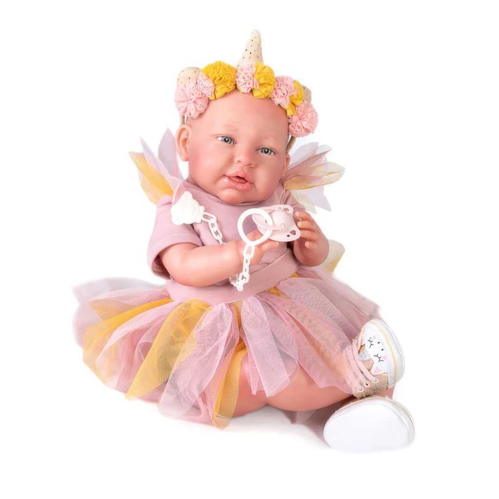 Antonio Juan 81275 My First Reborn Doll Daniela Fairy 52cm - TOYBOX Toy Shop