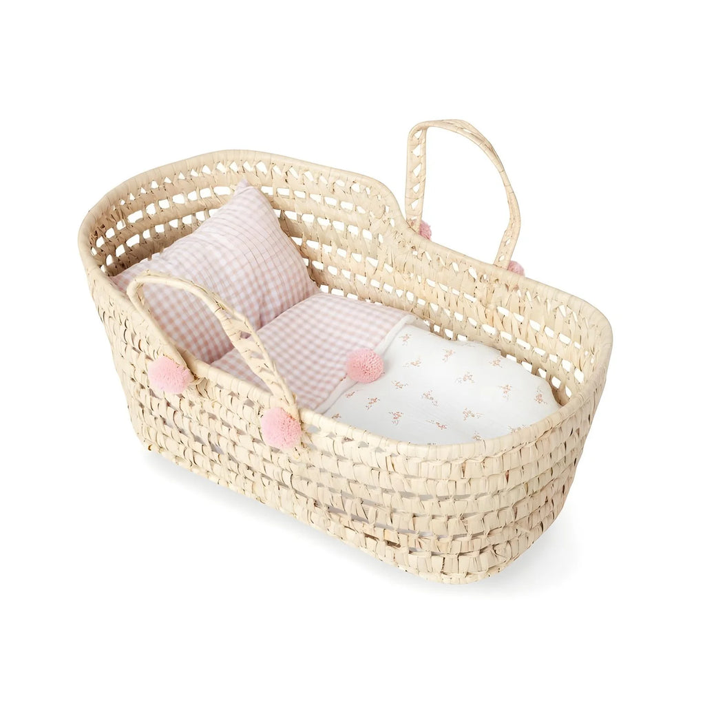 Antonio Juan Flowers and Vichy Doll Basket - TOYBOX Toy Shop