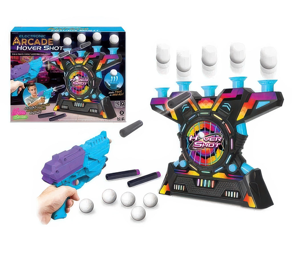 Arcade Neon Hover Shooter Game