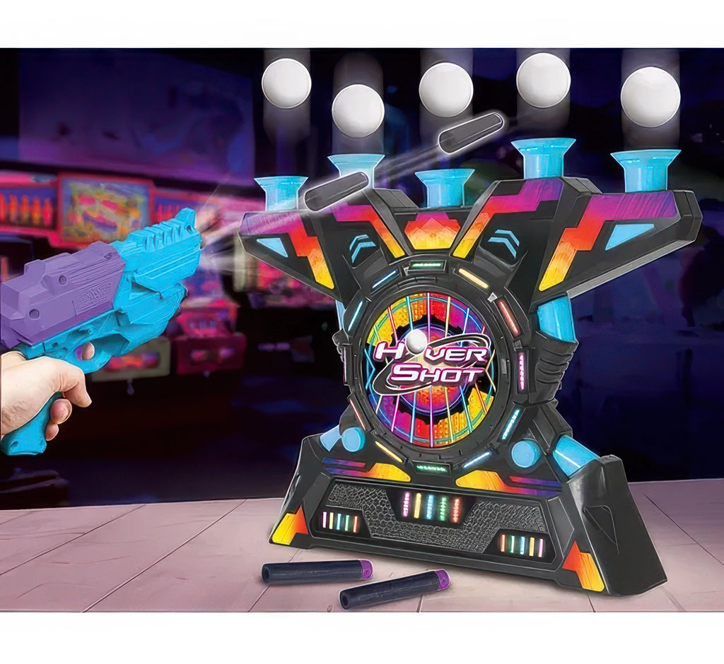 Arcade Neon Hover Shooter Game