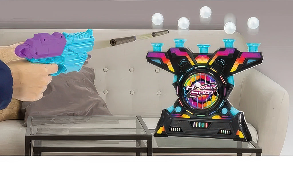 Arcade Neon Hover Shooter Game