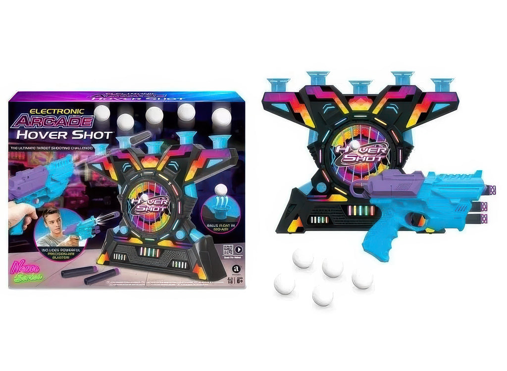 Arcade Neon Hover Shooter Game