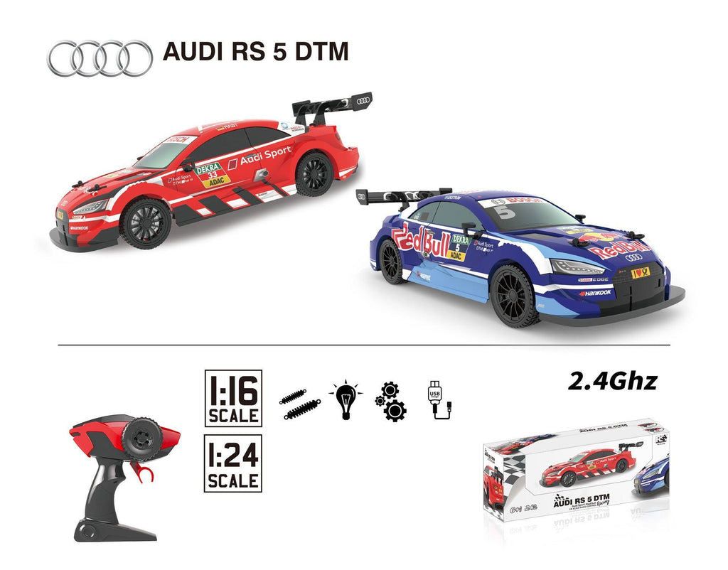 Audi RS5 DTM Remote Control Racing Car 1:16 Scale - TOYBOX