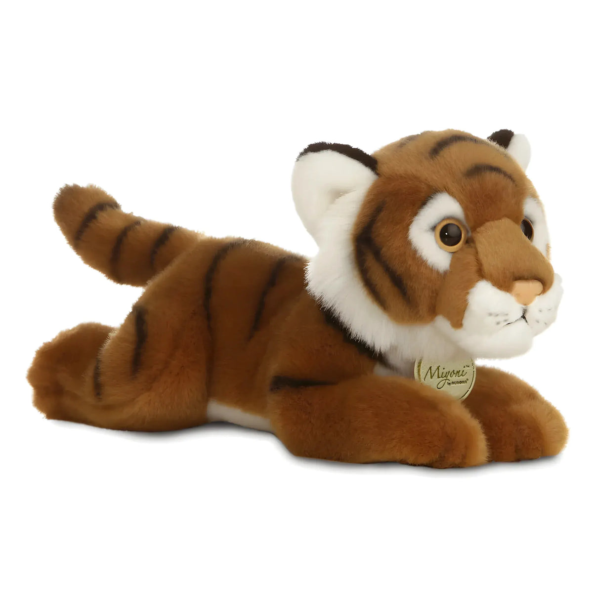 Aurora, 13168, Miyoni Bengal Tiger, 8In, Soft Toy, Orange | UK