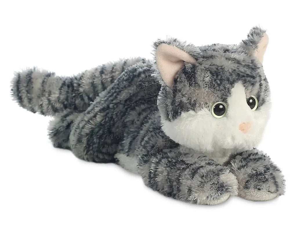 AURORA Flopsies Lily Cat 12-inch Soft Toy