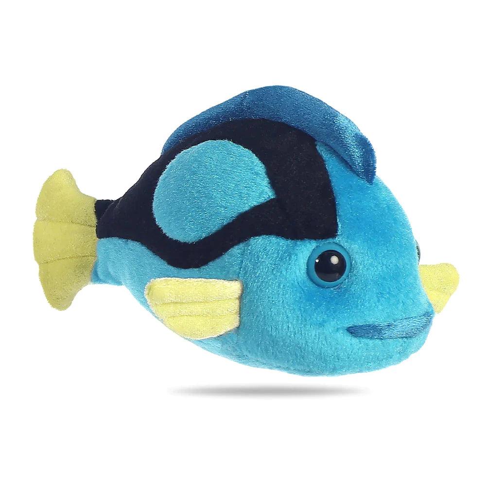 AURORA 31728 Mini Flopsie - Blue Tang Fish 20cm Soft Toy - TOYBOX Toy Shop