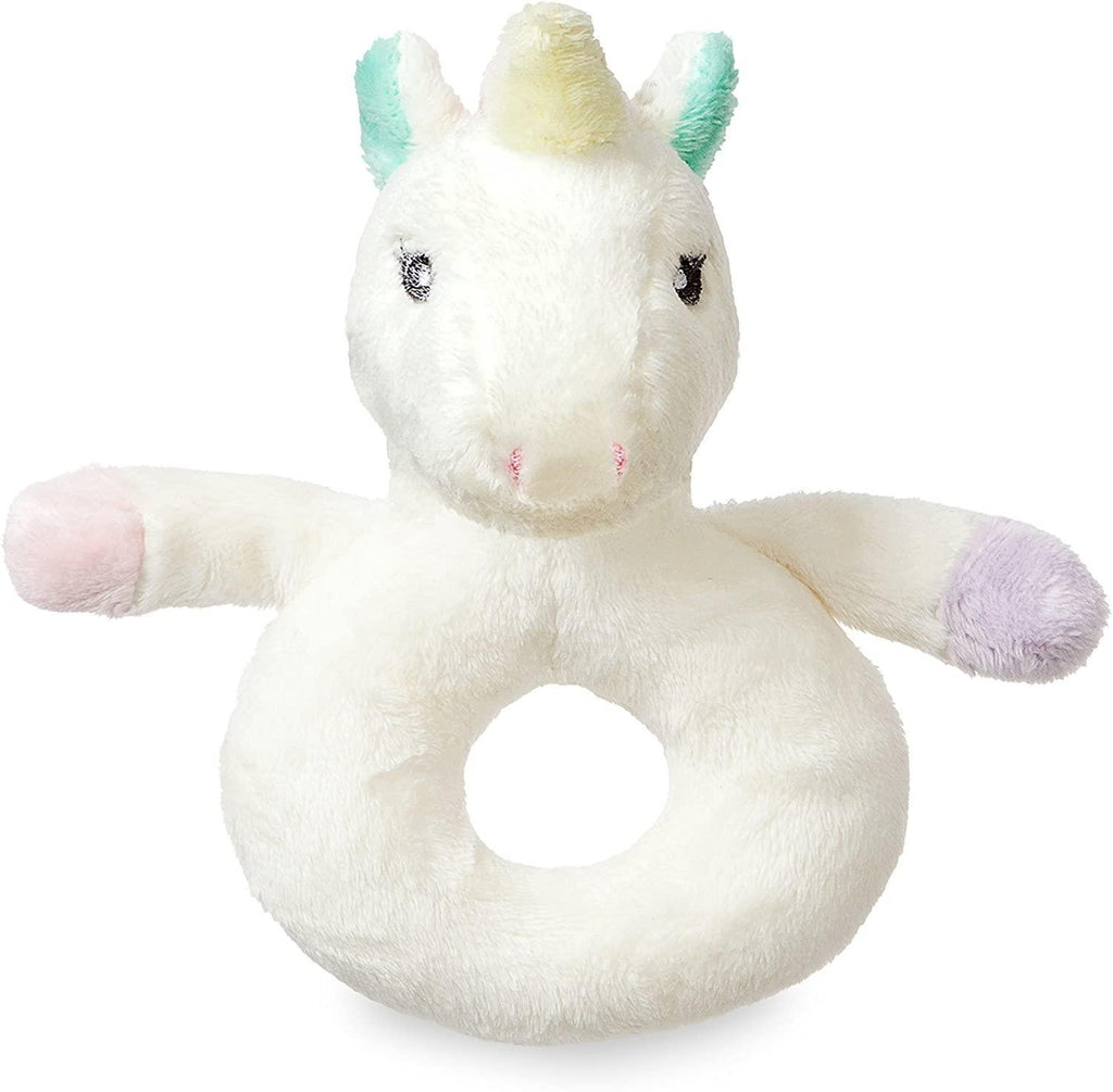 AURORA 60967 Lil` Sparkle Baby Unicorn Ring Rattle - TOYBOX Toy Shop