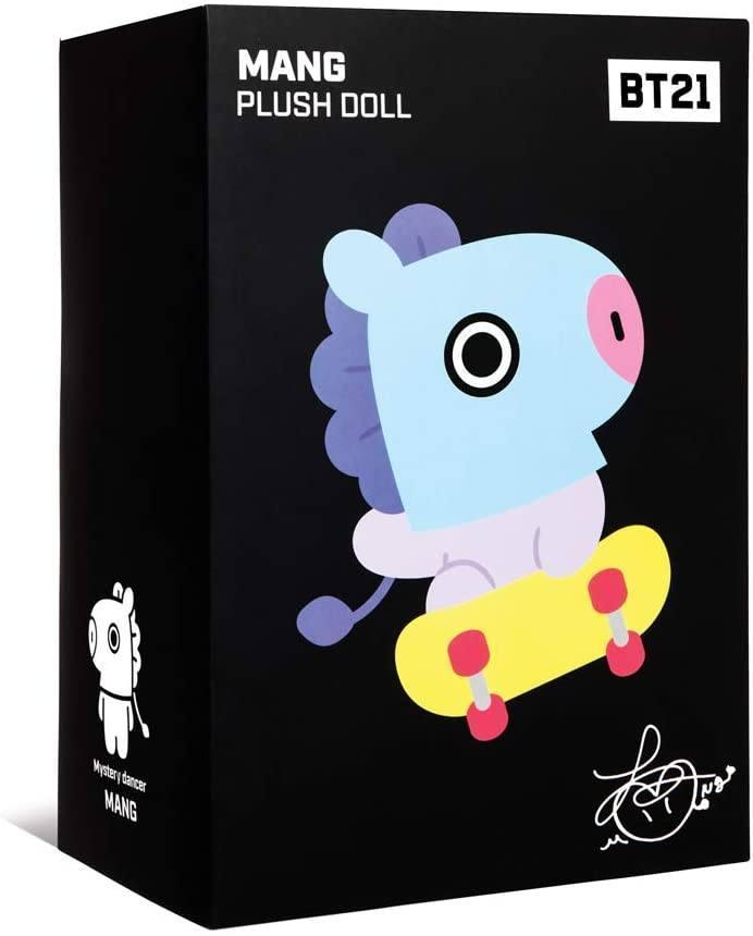 AURORA BT21 Official Merchandise, MANG Soft Toy 61321, Medium - Purple - TOYBOX Toy Shop