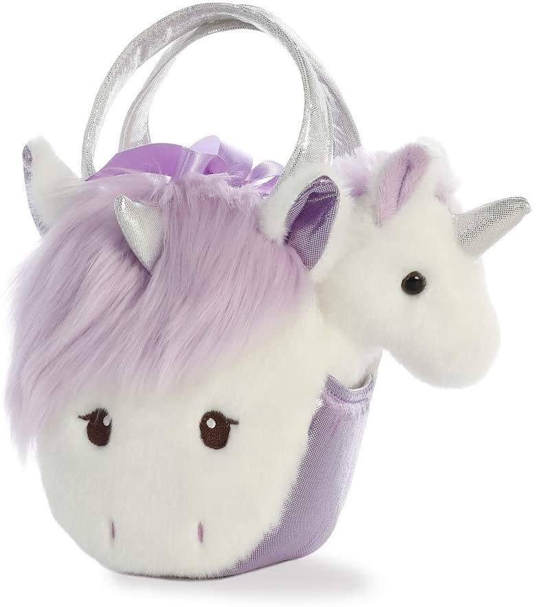 AURORA Fancy Pals Heather Unicorn Purple Soft Toy - TOYBOX Toy Shop