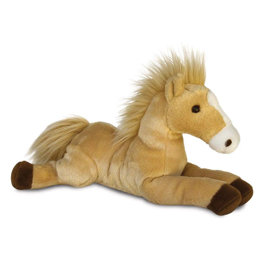 AURORA  Flopsie Horse Butterscotch 12-inch Plush - TOYBOX Toy Shop