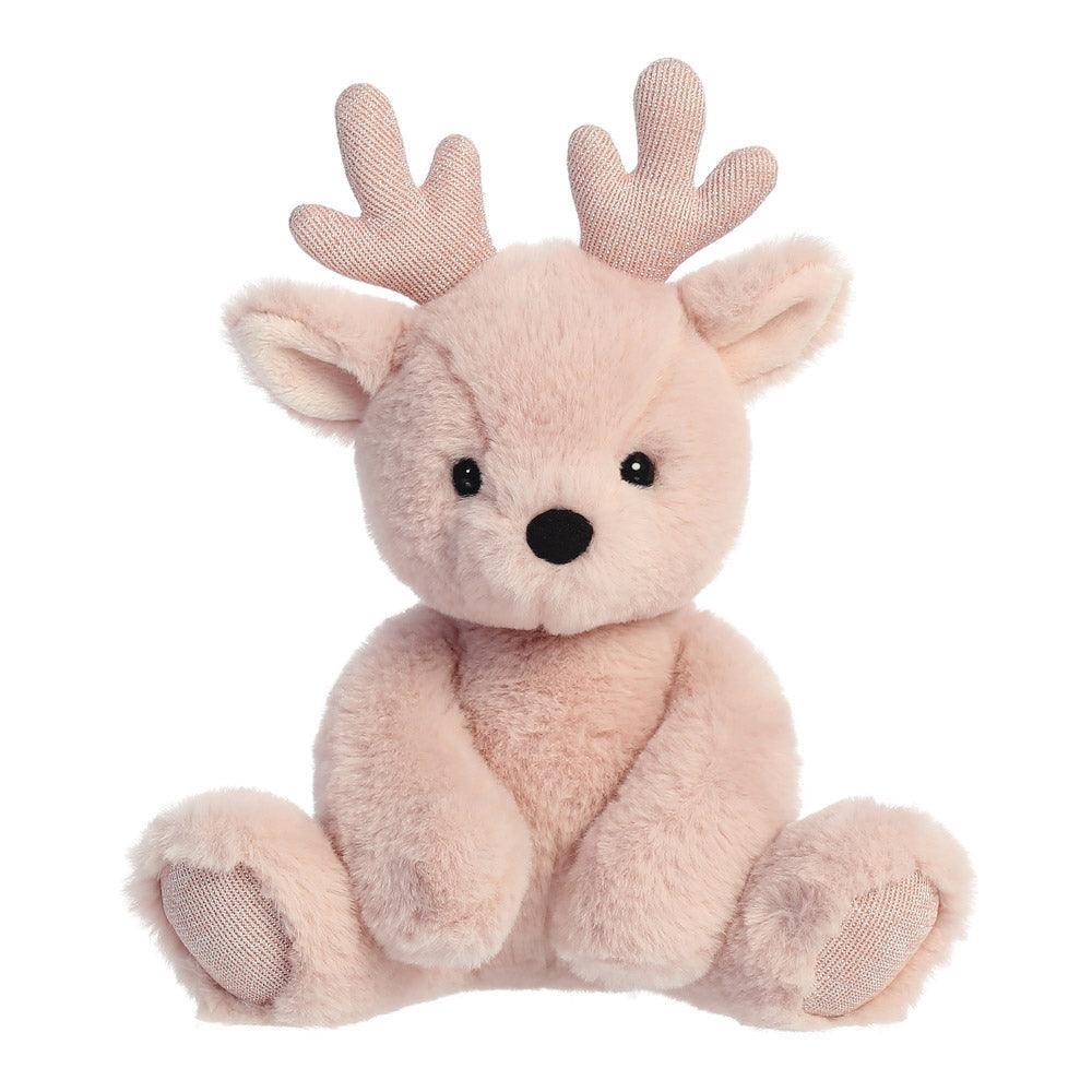 AURORA Merry Reindeer 9.5-inch Plush - Pink - TOYBOX Toy Shop