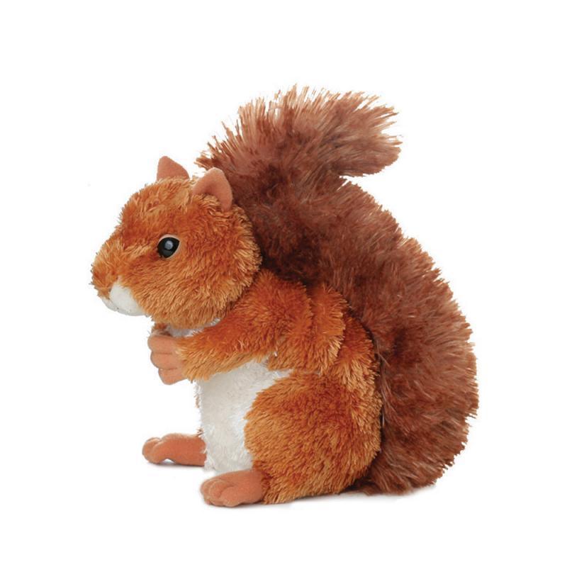 AURORA Mini Flopsie Nutsie Squirrel 16cm Soft Toy - TOYBOX Toy Shop
