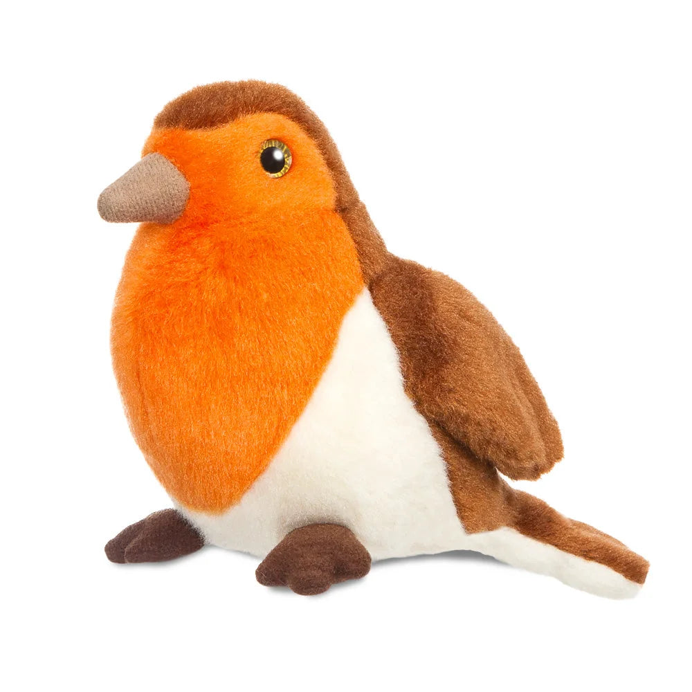 Mini Flopsies Robin Bird 8-inch Soft Toy - TOYBOX Toy Shop
