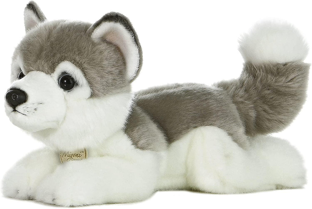 AURORA MiYoni Husky Lying 11-inch Plush - TOYBOX Toy Shop