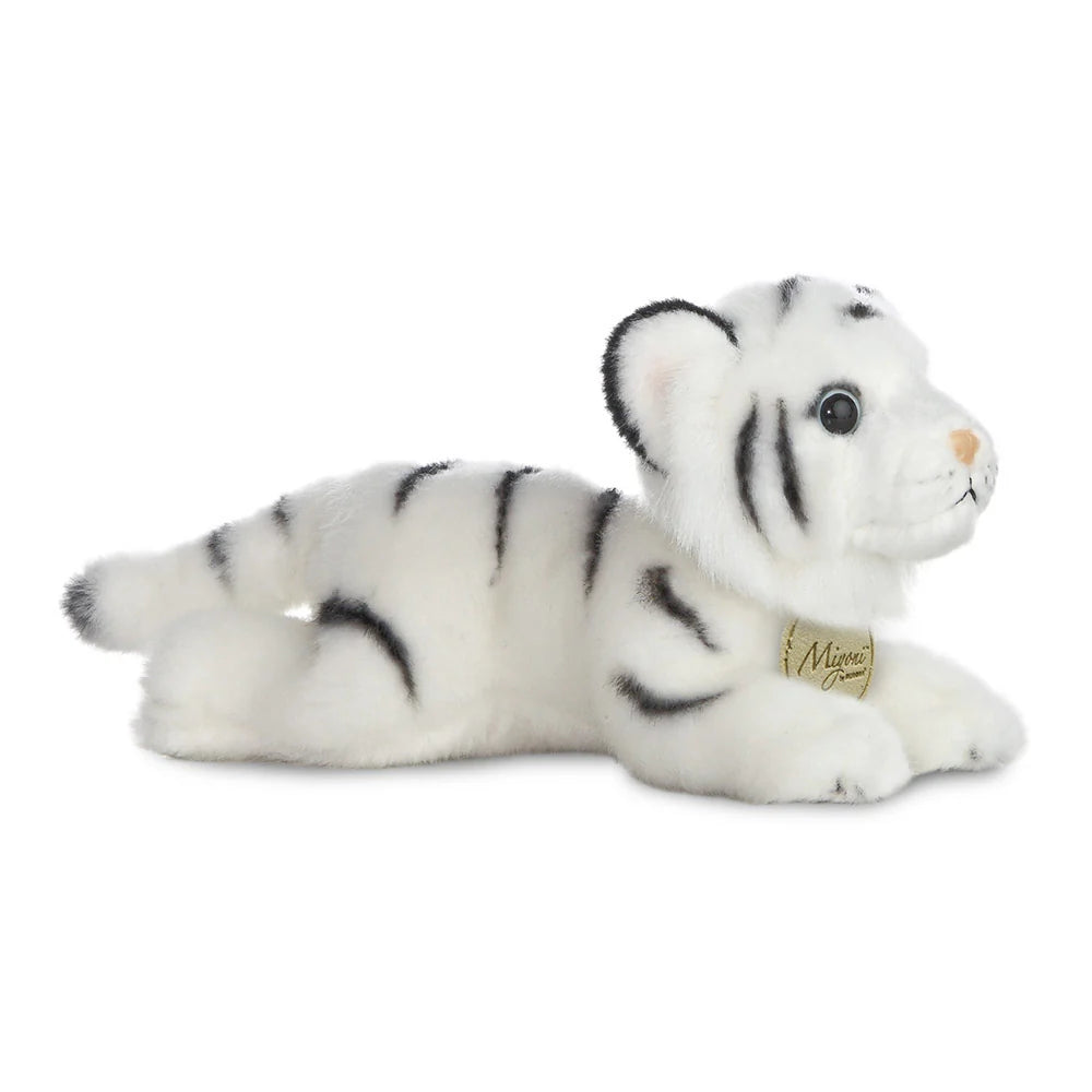 MiYoni White Tiger 8 -inch Soft Toy - TOYBOX Toy Shop