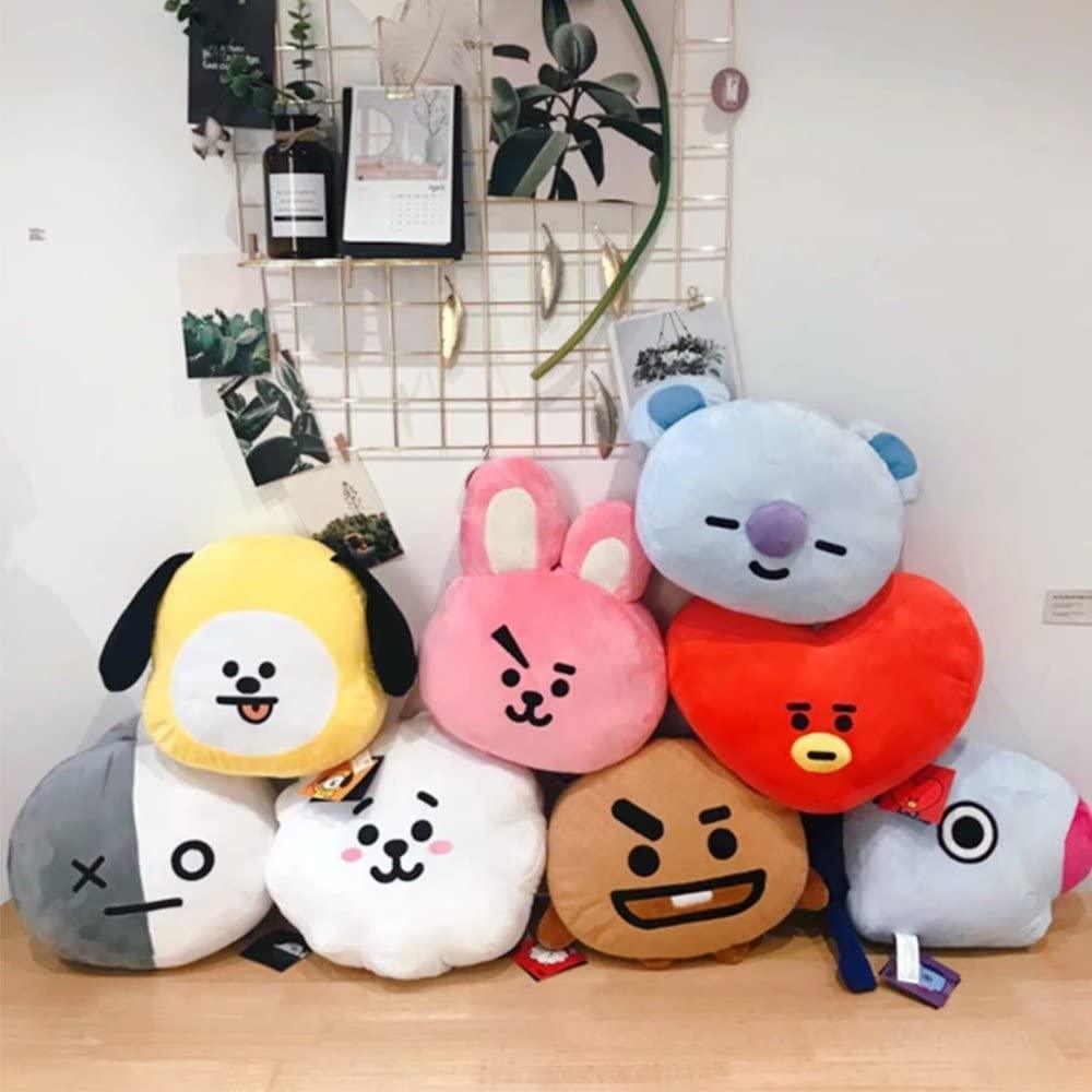 Aurora World BT21 Official Merchandise by, KOYA Plush Cushion, 61344, Blue - Giochi e Prodotti Aurora World BT21 Official Merchandise by, KOYA Plush Cushion, 61344, Blue - Giochi e Prodotti