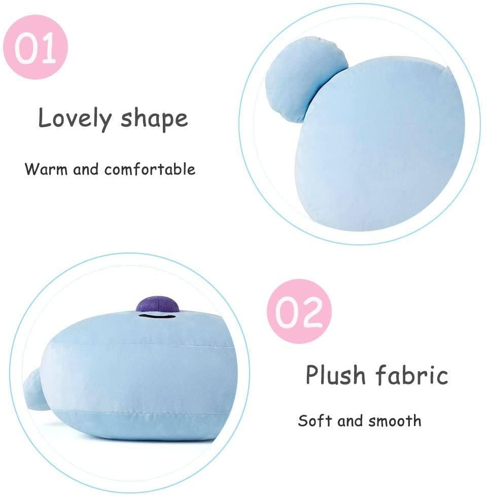 BT21 Official Merchandise by Aurora World, KOYA Plush Key Clip, 61336, Blue BT21 Official Merchandise by Aurora World, KOYA Plush Key Clip, 61336, Blue