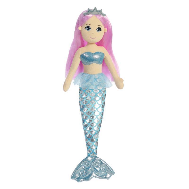 AURORA Sea Shimmers Crystal Plush Doll 45cm - TOYBOX Toy Shop