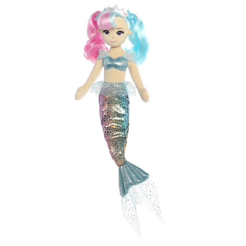 AURORA Sea Sparkles Pastel Sea Lily Plush Doll 45cm - TOYBOX Toy Shop