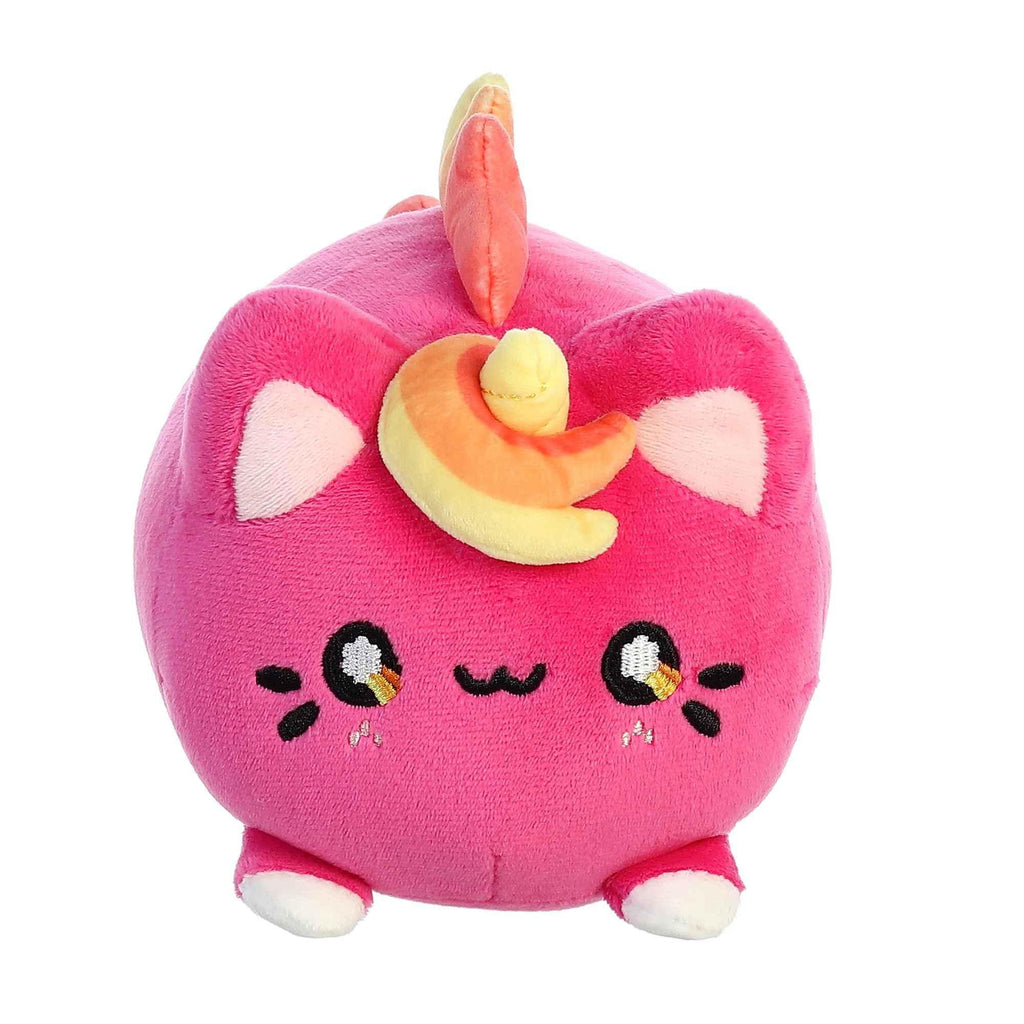AURORA Tasty Peach 7-Inch Berry Sunset Meowchi Plush - TOYBOX Toy Shop
