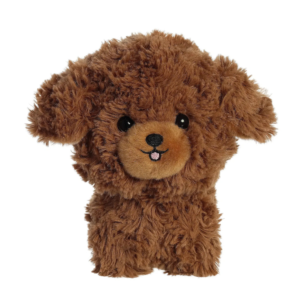 AURORA Teddy Pets Brown Poodle 17cm Soft Toy