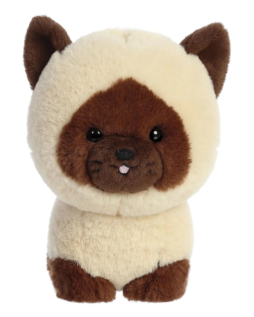 AURORA Teddy Pets Siamese Cat 17cm Plush Toy