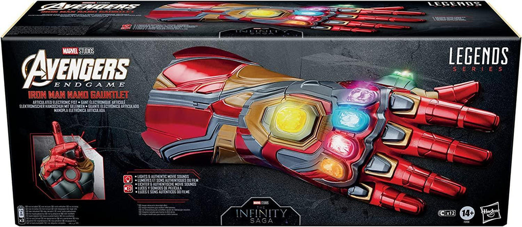 Avengers Marvel Legends Series Iron Man Nano Gauntlet - TOYBOX Toy Shop
