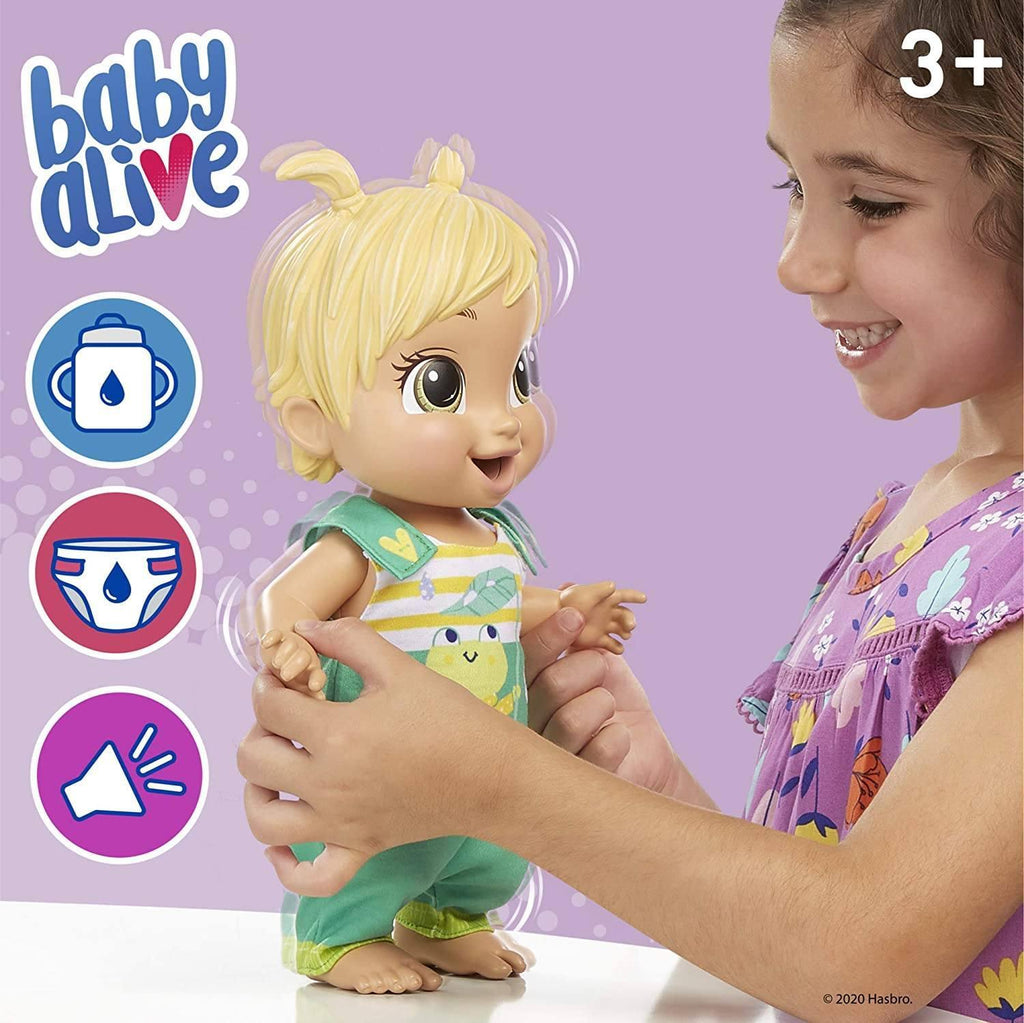 Baby Alive Baby Gotta Bounce Doll - Frog Outfit - TOYBOX Toy Shop