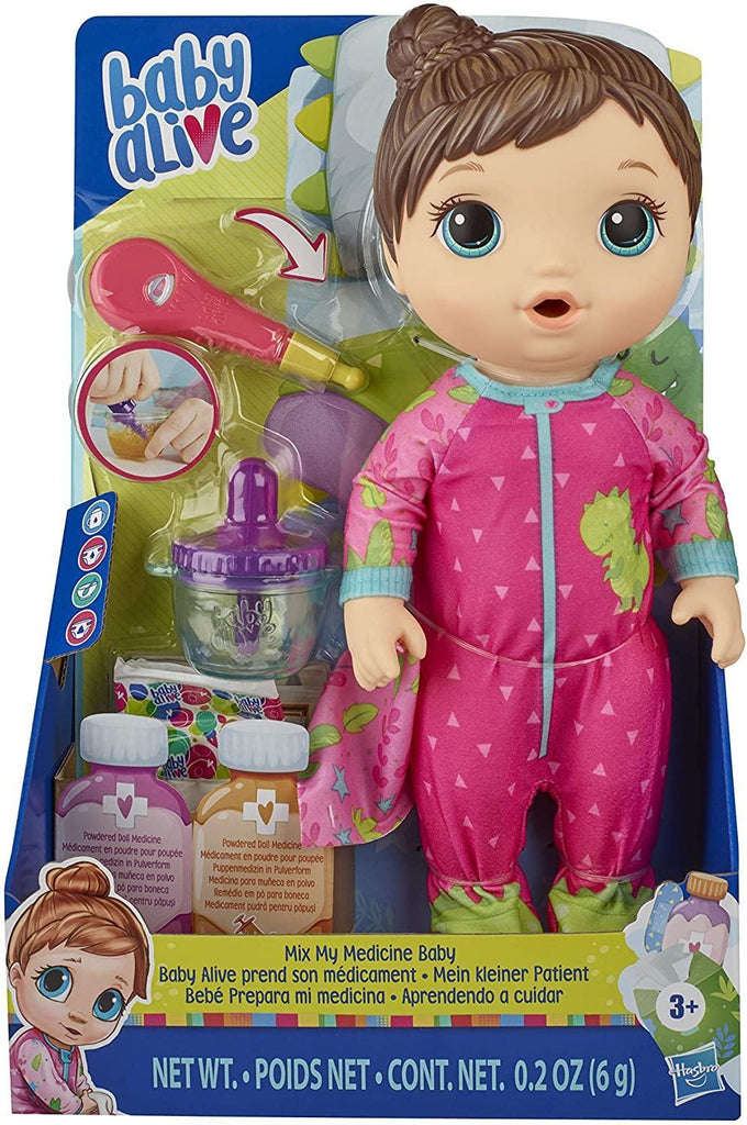 Baby Alive E6942 Mix My Medicine Baby Doll - TOYBOX Toy Shop