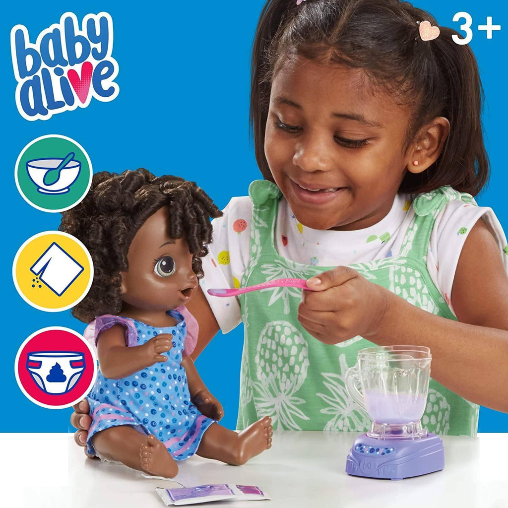 Baby Alive Magical Mixer Baby Doll Blueberry Blast - TOYBOX Toy Shop