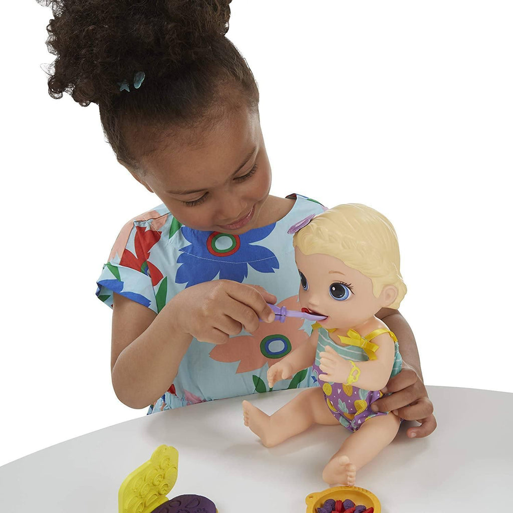 Baby Alive Super Snacks Snackin' Lily - Blonde Hair - TOYBOX Toy Shop