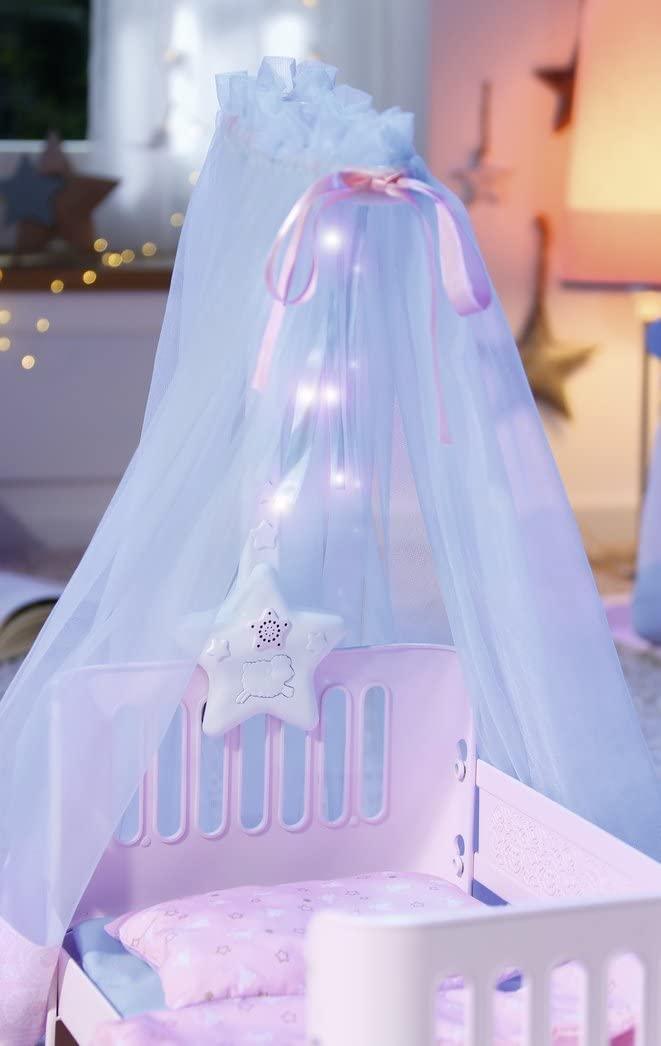 Baby Annabell, doll bed white,Baby Annabell Sweet Dreams Bed,doll bed with sky,luminous stars,lullaby,mattress,blanket and pillow,710302,Zapf Creation Baby Annabell, doll bed white,Baby Annabell Sweet Dreams Bed,doll bed with sky,luminous stars,lullaby,mattress,blanket and pillow,710302,Zapf Creation
