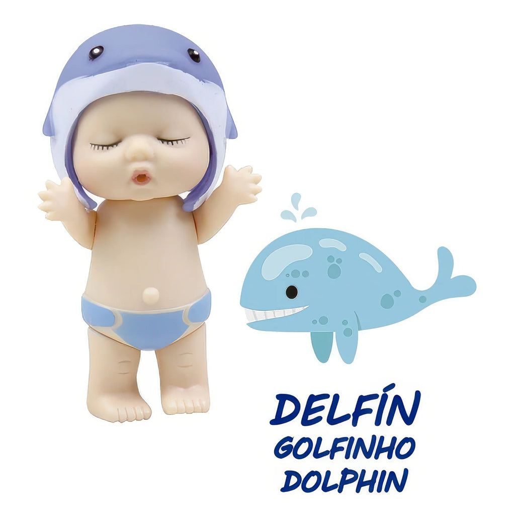 Baby Doll Marine Animals 8cm - Assorted - TOYBOX Toy Shop