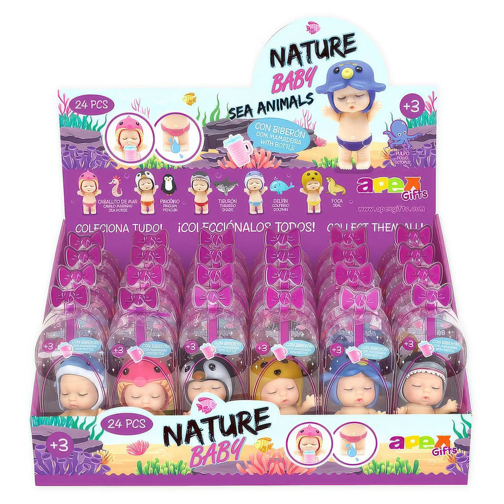 Baby Doll Marine Animals 8cm - Assorted - TOYBOX Toy Shop