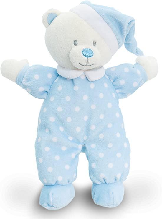 Baby Keel SN0766 Baby Soft Goodnight Bear - Boy - TOYBOX Toy Shop