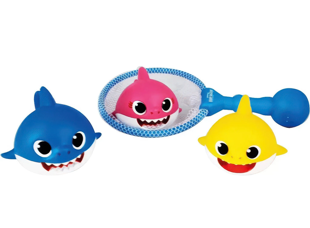 Baby Shark - Set of 3 PVC Characters for Bath - TOYBOX Toy Shop