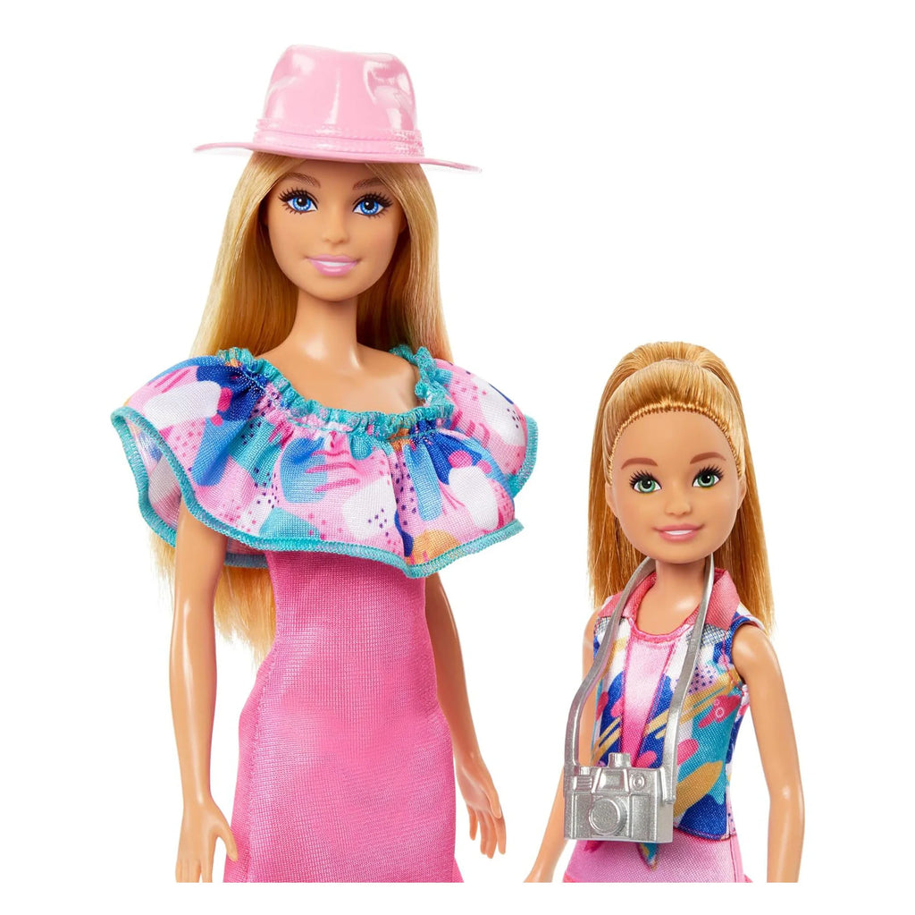Barbie &amp; Stacie Doll Set with 2 Pet Dogs & Accessories - TOYBOX Toy Shop