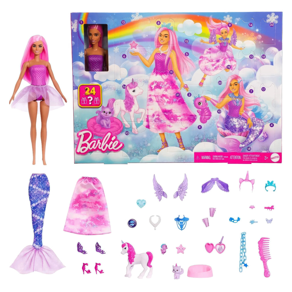 Barbie Advent Calendar with Doll