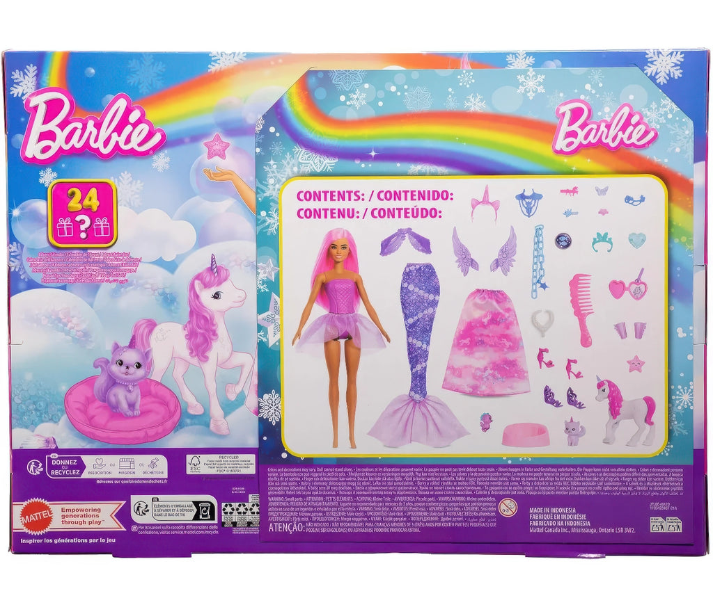Barbie Advent Calendar with Doll