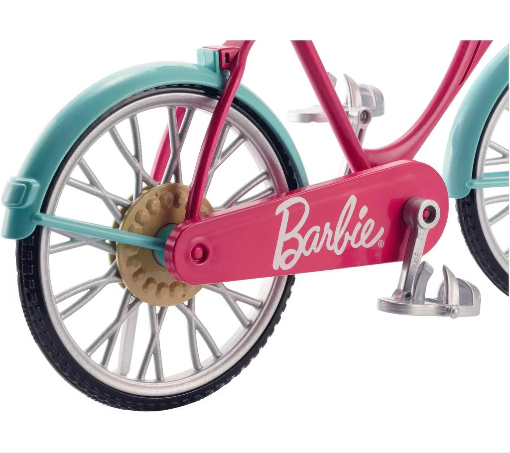 Barbie Bicycle with Basket of Flowers