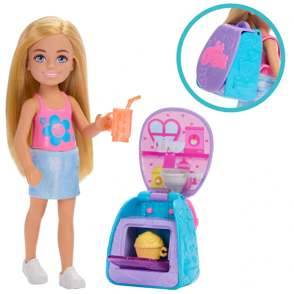 Barbie Chelsea Backpack Playset and Doll