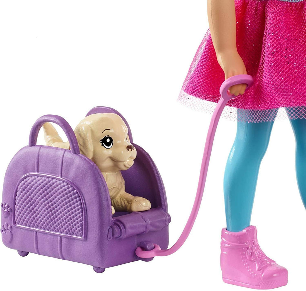 Barbie  Chelsea Doll and Travel Set with Puppy - TOYBOX Toy Shop