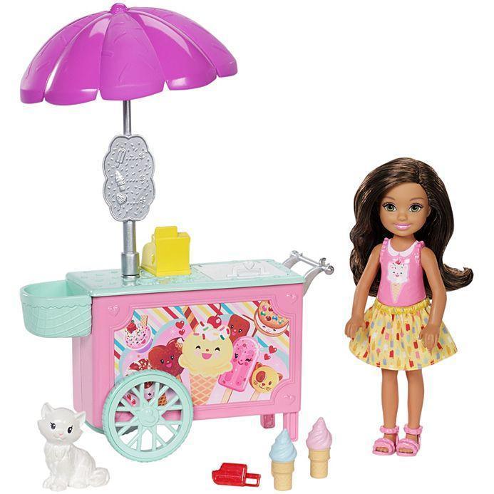 Ice Cream Barbie Food Truck Amazon Barbie Club Chelsea Doll And