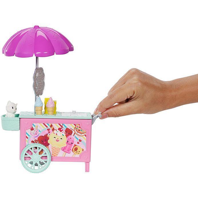 Barbie Club Chelsea Doll and Ice Cream Cart FDB33 - TOYBOX