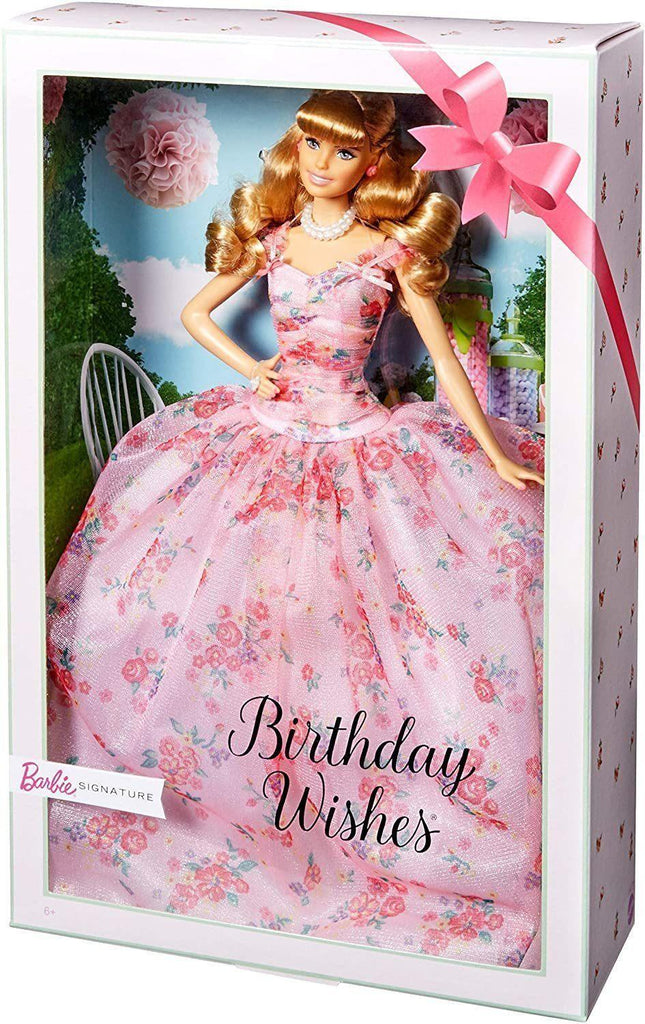 Barbie Collector Birthday Wishes 11.5 Inches Doll with Blonde Hair - TOYBOX