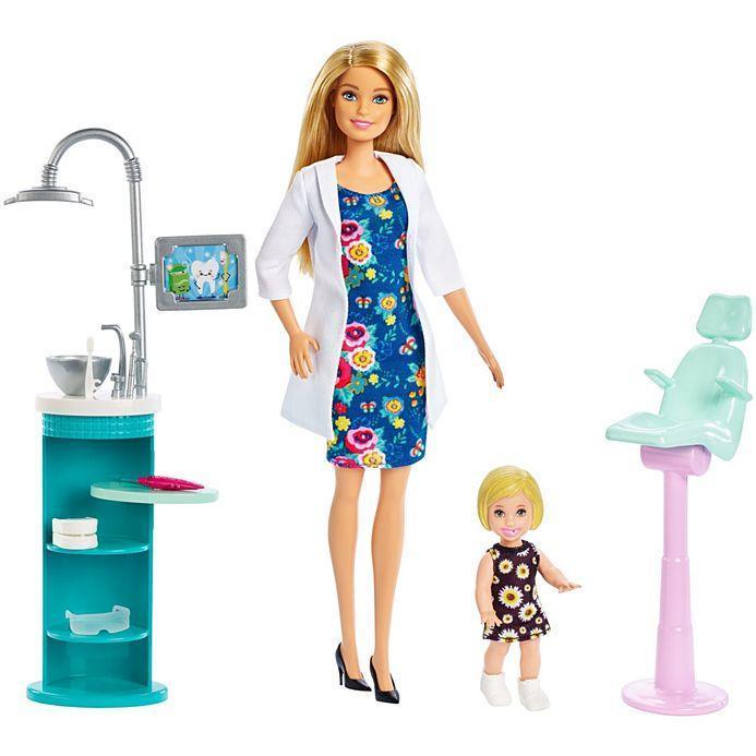 Barbie Dentist Doll & Playset FXP16 - TOYBOX