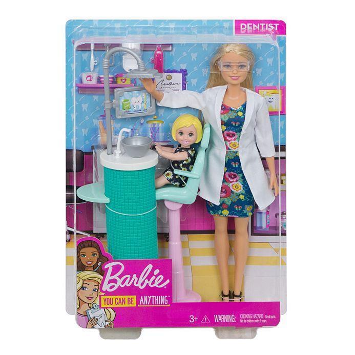 Barbie Dentist Doll & Playset FXP16 - TOYBOX Toy Shop