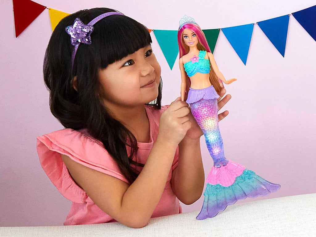 Barbie Dreamtopia Twinkling Lights Mermaid Doll - TOYBOX Toy Shop