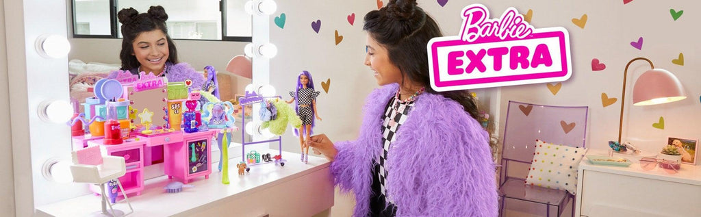 Barbie Extra Doll And Vanity Playset - TOYBOX Toy Shop