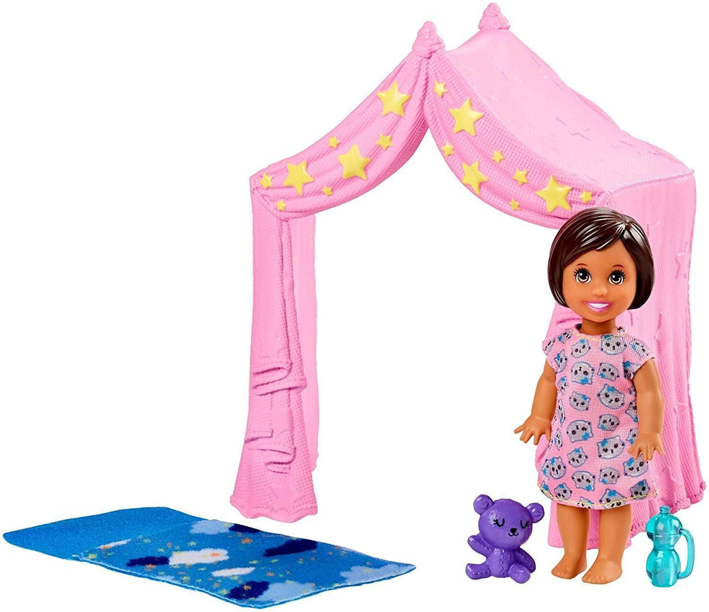 Barbie FXG97 Skipper Babysitters Bedtime Doll & Playset - TOYBOX Toy Shop